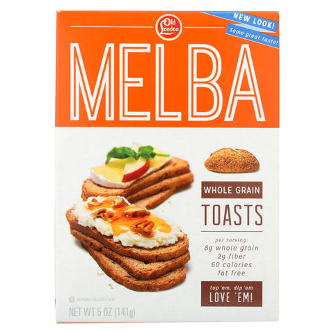 Old London - Sesame Melba Toast - Whole Grain - Case Of 12 - 5 Oz.