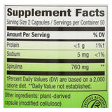 Nature's Way - Spirulina Micro-algae - 100 Capsules