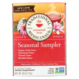 Traditional Medicinals Seasonal Herb Tea Sampler - 16 Tea Bags - Case Of 6