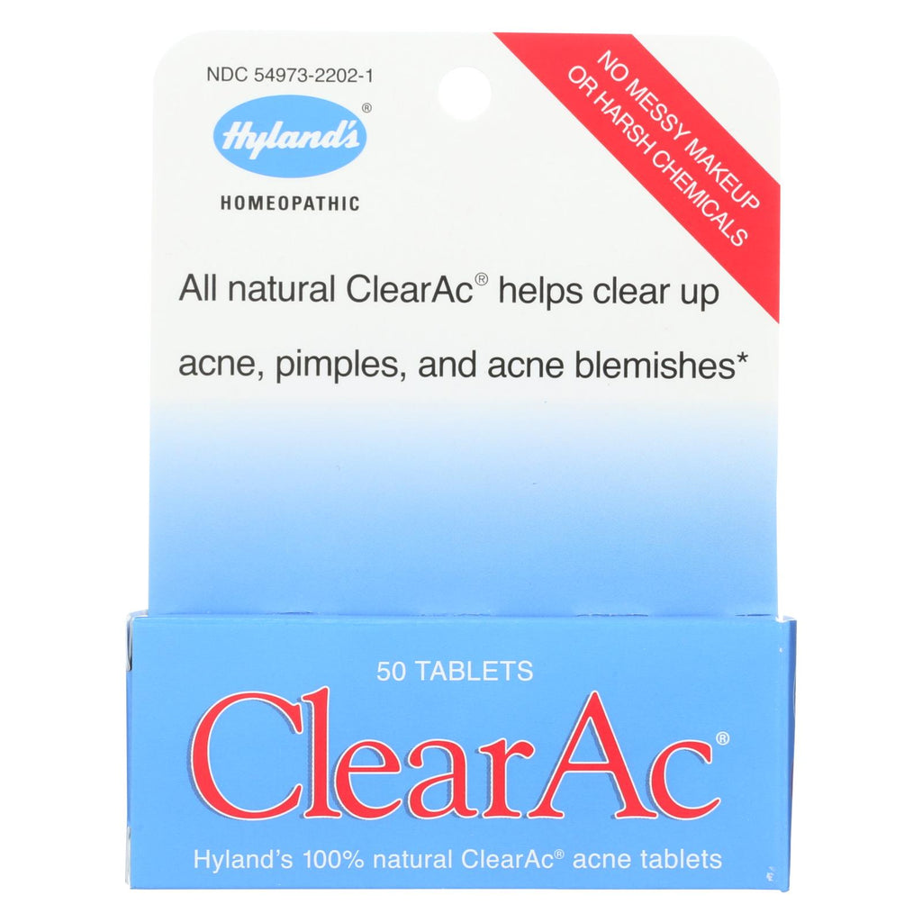 Hyland's Clearac - 50 Tablets