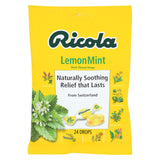 Ricola Herb Throat Drops Lemon Mint - 24 Drops - Case Of 12