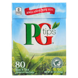 Pg Tips Black Tea - Pyramid - Case Of 12 - 80 Bags