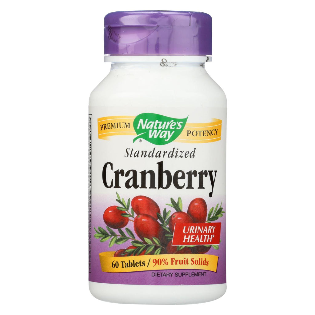 Nature's Way - Standardized Cranberry - 60 Tablets