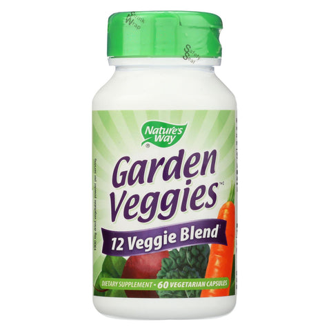 Nature's Way - Garden Veggies - 60 Vegetarian Capsules