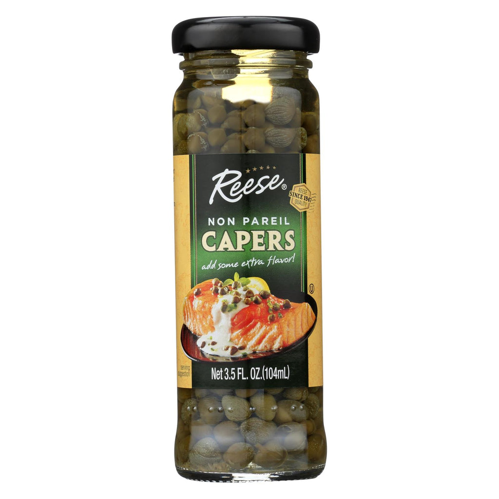 Reese Non Pareil Capers - Case Of 12 - 3.5 Oz.