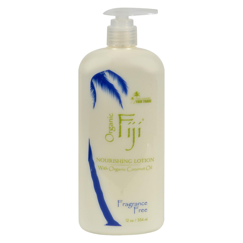 Organic Fiji Nourishing Lotion Fragrance Free - 12 Fl Oz