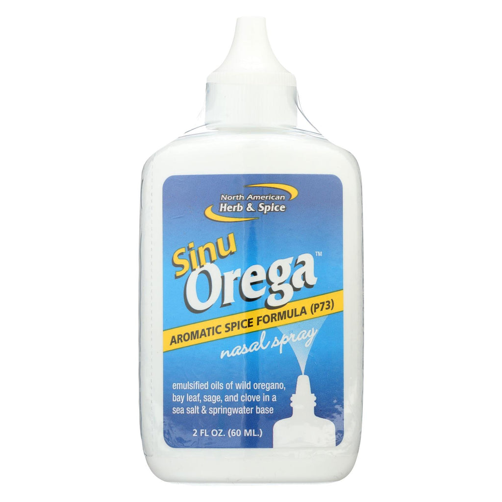 North American Herb And Spice Sinu-orega Nasal Spray - 2 Fl Oz