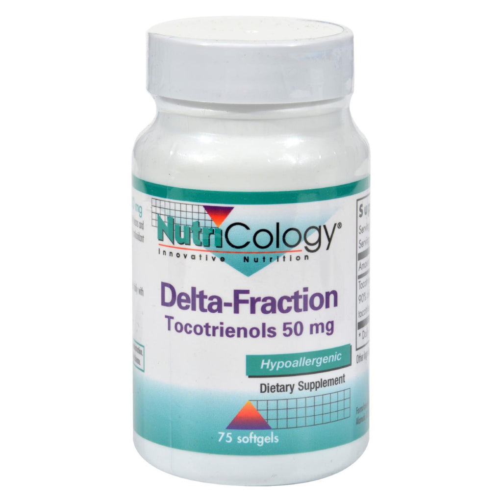 Nutricology Delta-fraction Tocotrienols - 50 Mg - 75 Softgels