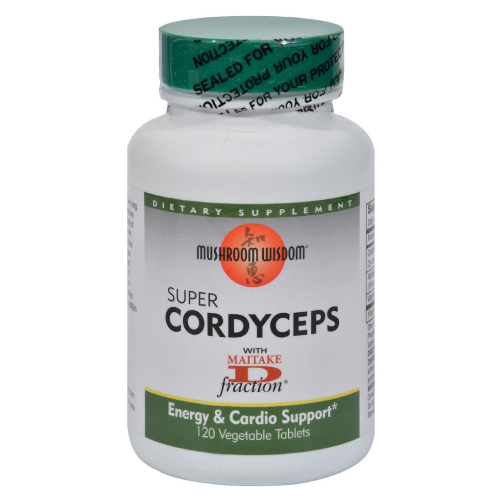 Mushroom Wisdom Super Cordyceps - 120 Caplets