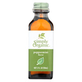 Simply Organic Peppermint Flavor - Organic - 2 Oz