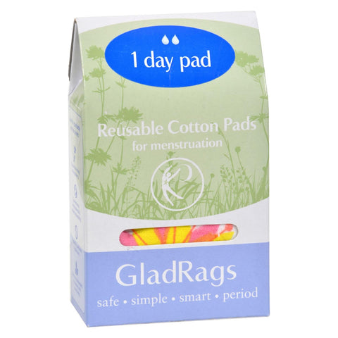 Gladrags Color Cotton Day Pad - 1 Pack