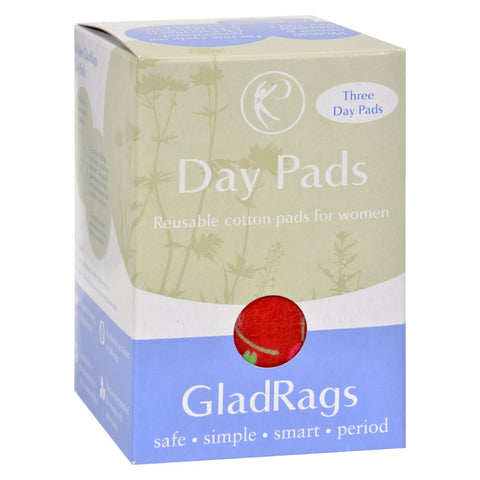 Gladrags Color Cotton Day Pad - 3 Pack