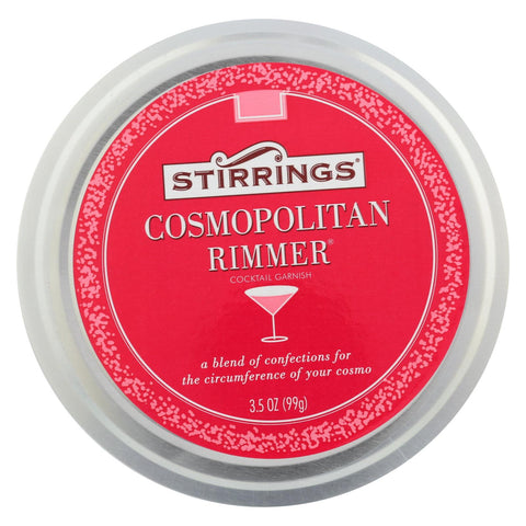 Stirrings Rimmer - Cosmopolitan - Case Of 6 - 3.5 Oz