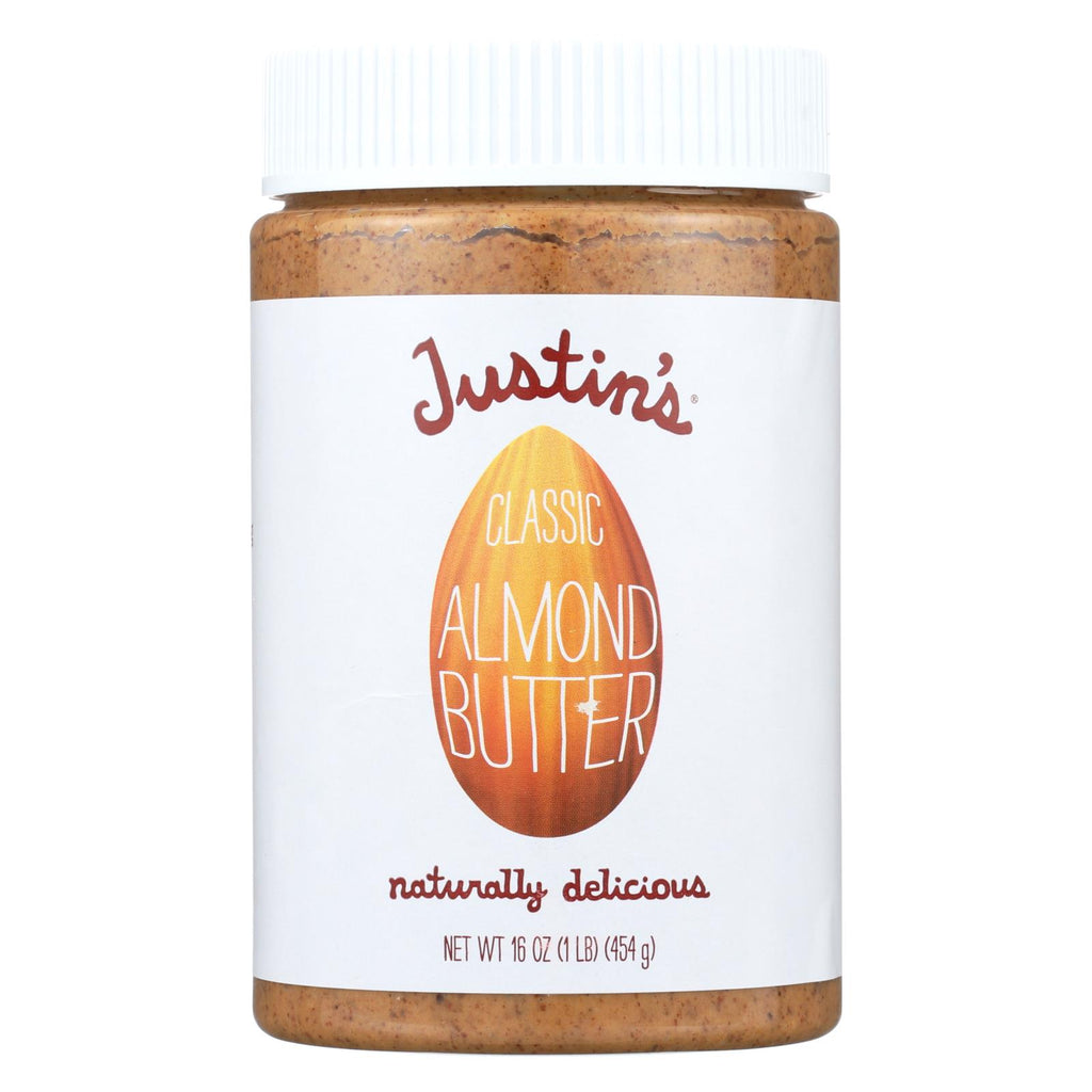 Justin's Nut Butter Almond Butter - Classic - Case Of 6 - 16 Oz.