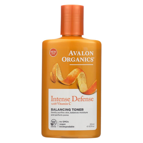 Avalon Organics Balancing Toner Vitamin C Renewal - 8.5 Fl Oz