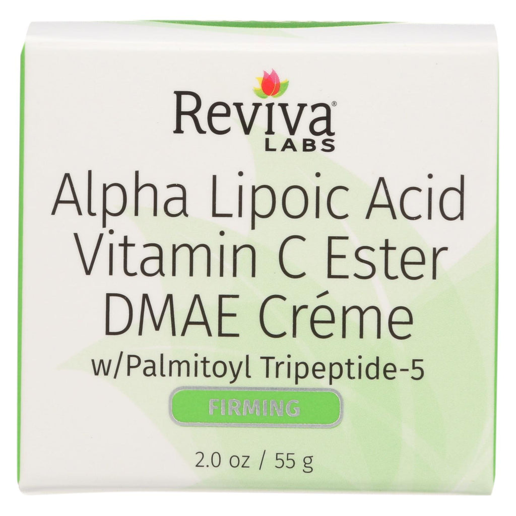 Reviva Labs - Alpha Lipoic Acid Vitamin C Ester And Dmae Cream - 2 Oz