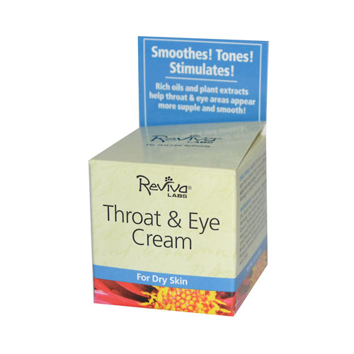 Reviva Labs - Throat And Eye Cream - 1.5 Oz