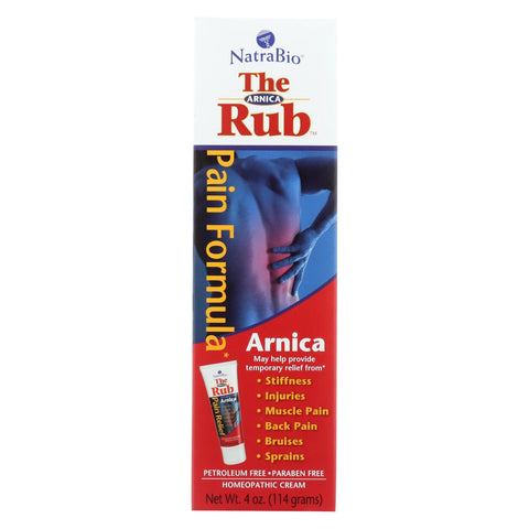 Natra-bio The Arnica Rub - 4 Oz