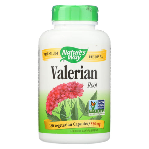 Nature's Way - Valerian Root - 180 Capsules