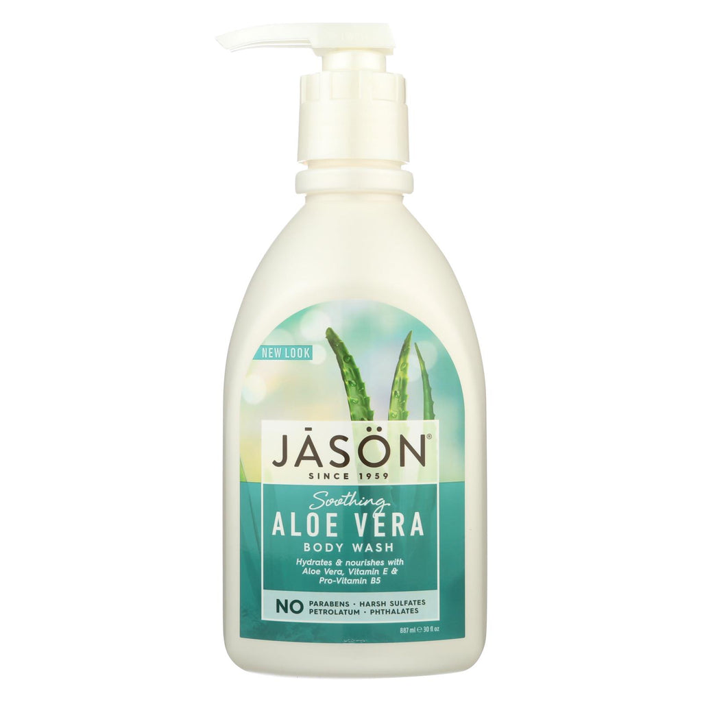 Jason Body Wash Pure Natural Soothing Aloe Vera - 30 Fl Oz