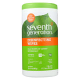 Seventh Generation Disinfecting Wipes Lemongrass And Citrus - 70 Wipes - Case Of 6