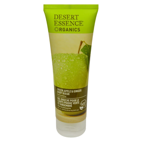 Desert Essence - Body Wash Green Apple And Ginger - 8 Fl Oz