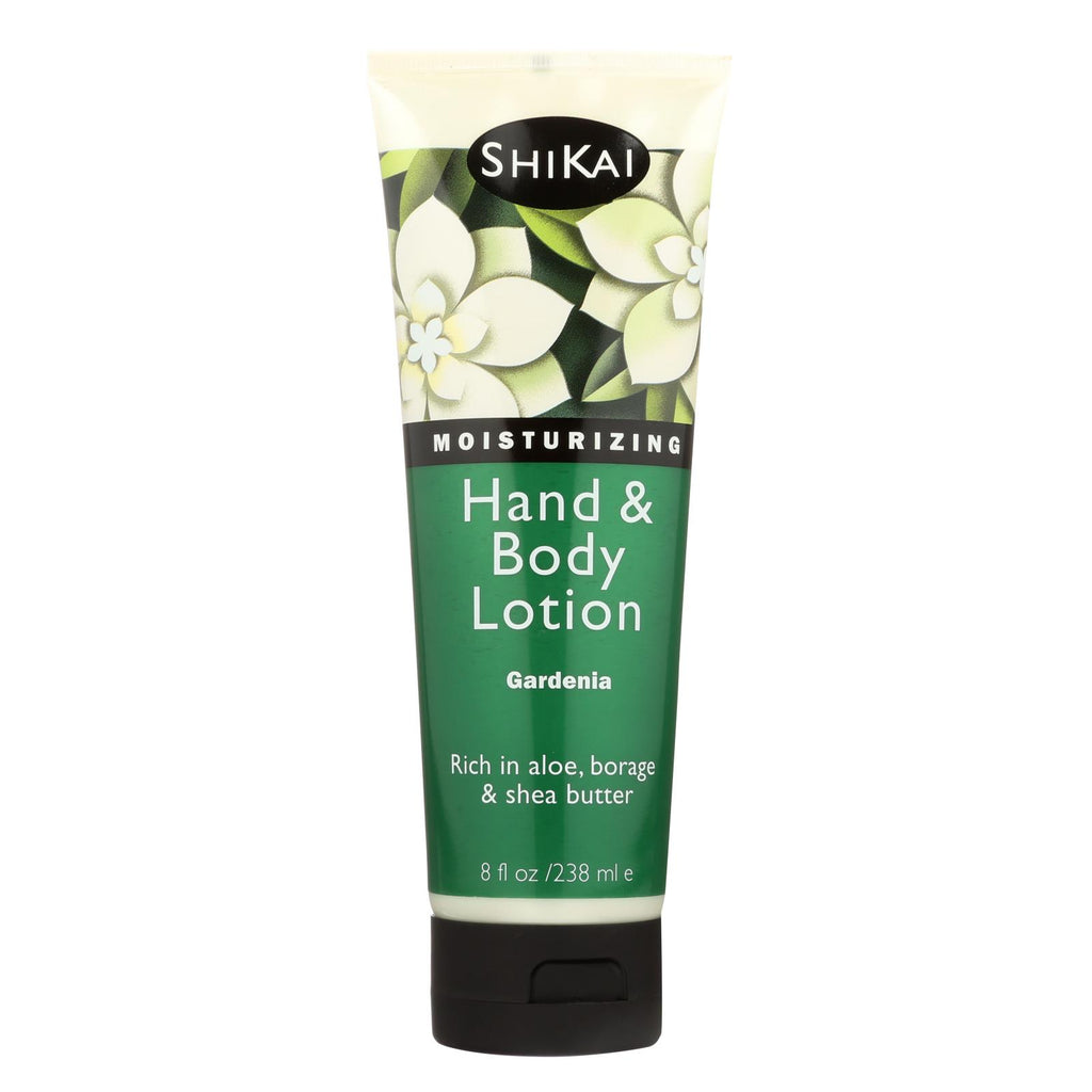 Shikai All Natural Hand And Body Lotion Gardenia - 8 Fl Oz