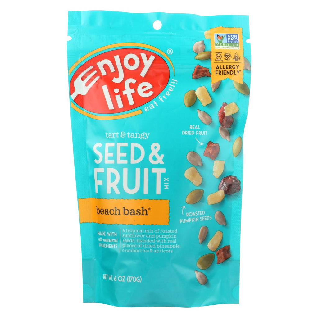 Enjoy Life - Seed And Fruit Mix - Not Nuts - Beach Bash - 6 Oz - Case Of 6