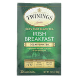 Twining's Tea Breakfast Tea - Irish, Decaf - Case Of 6 - 20 Bags