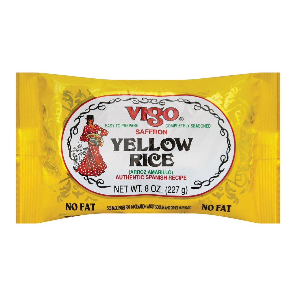 Vigo Yellow Rice - Case Of 12 - 8 Oz.