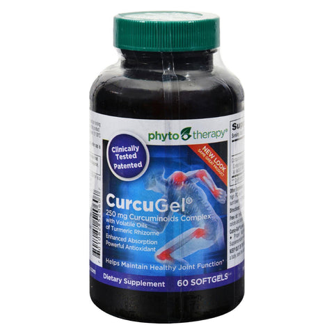 Phyto-therapy Curcu-gel Rx-95 - 60 Softgels