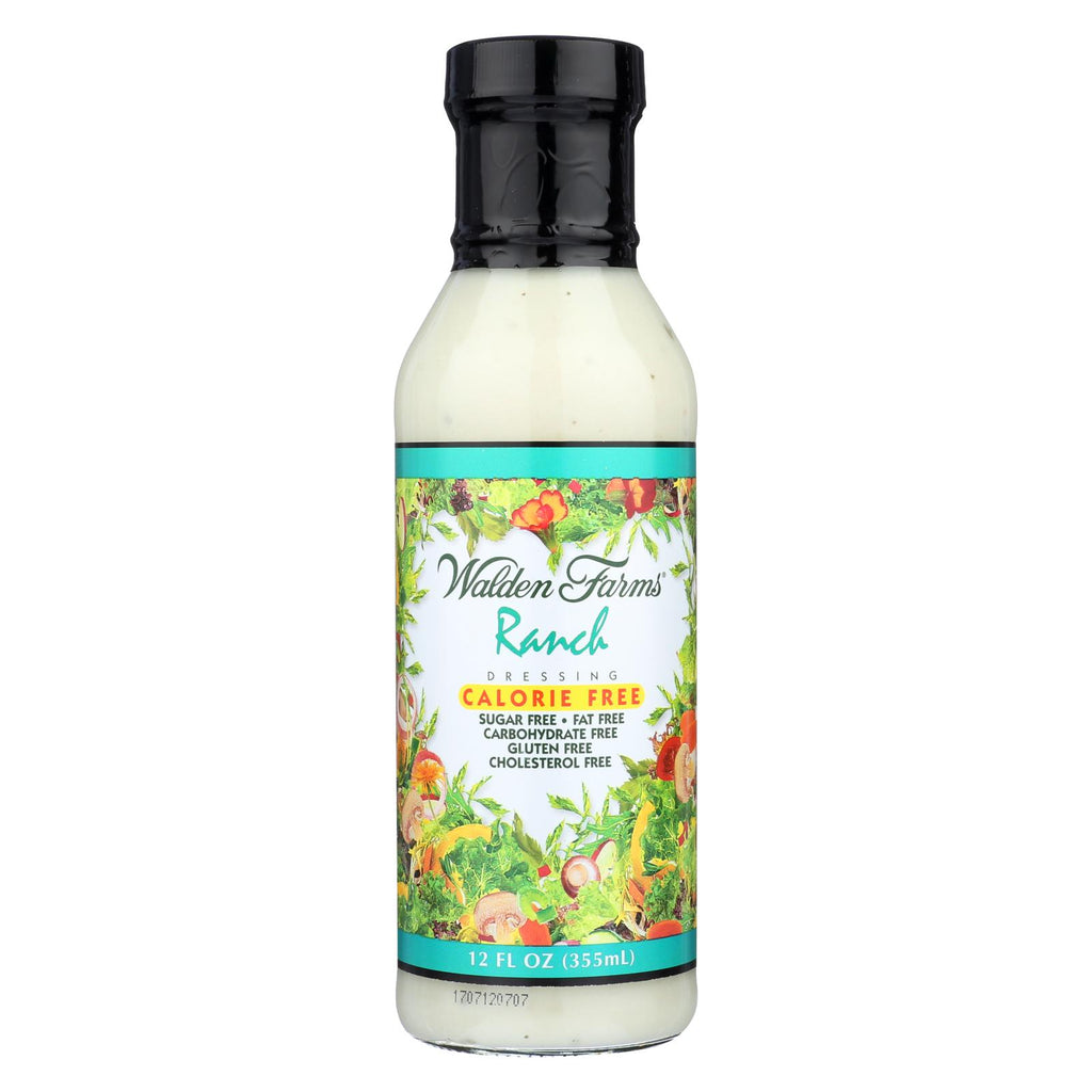 Walden Farms Ranch - Calorie Free Dressing - Case Of 6 - 12 Fl Oz.