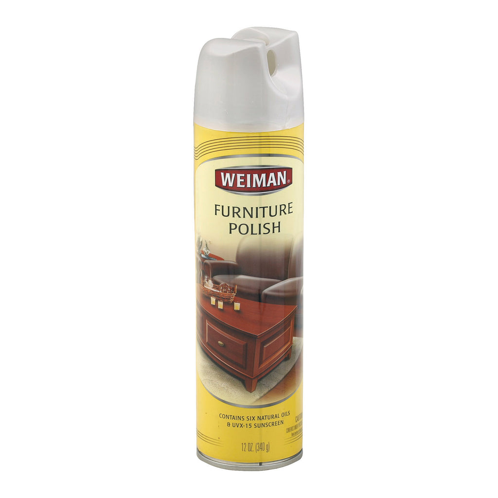 Weiman Furniture Polish - Lemon Spray - Case Of 6 - 12 Oz.