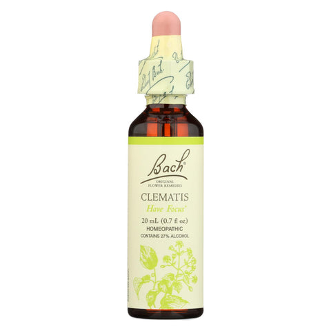 Bach Flower Remedies Essence Clematis - 0.7 Fl Oz