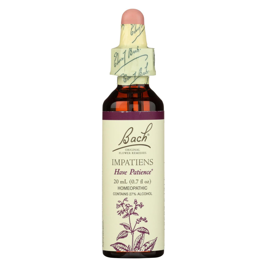 Bach Flower Remedies Essence Impatiens - 0.7 Fl Oz