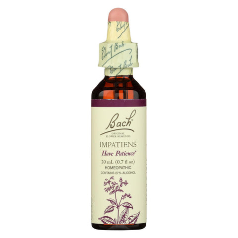 Bach Flower Remedies Essence Impatiens - 0.7 Fl Oz