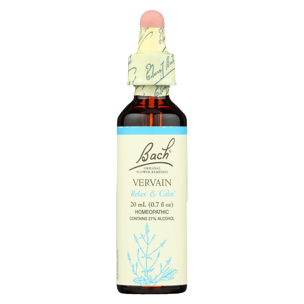 Bach Flower Remedies Essence Vervain - 0.7 Fl Oz