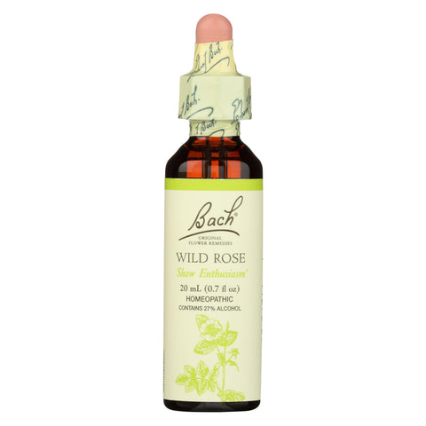 Bach Flower Remedies Essence Wild Rose - 0.7 Fl Oz