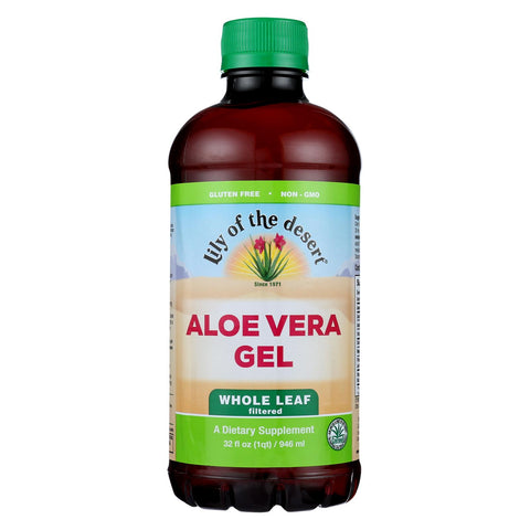 Lily Of The Desert - Whole Leaf Aloe Vera Gel - 32 Oz