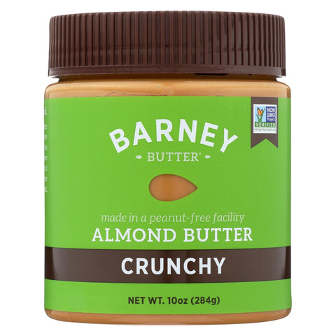 Barney Butter - Almond Butter - Crunchy - Case Of 6 - 10 Oz.