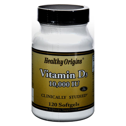 Healthy Origins Vitamin D3 - 10000 Iu - 120 Softgels