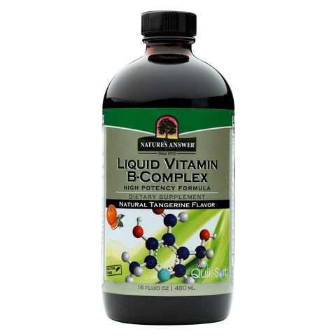 Nature's Answer - Liquid Vitamin B-complex - 16 Fl Oz