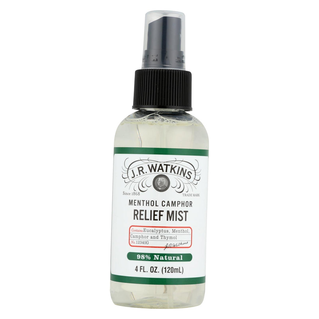 J.r. Watkins Menthol Camphor Relief Mist - 4 Oz