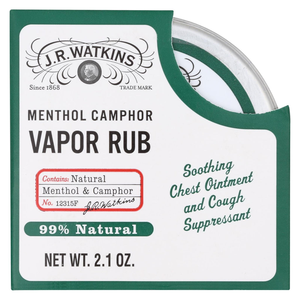 J.r. Watkins Menthol Vapor Rub - 2.1 Oz