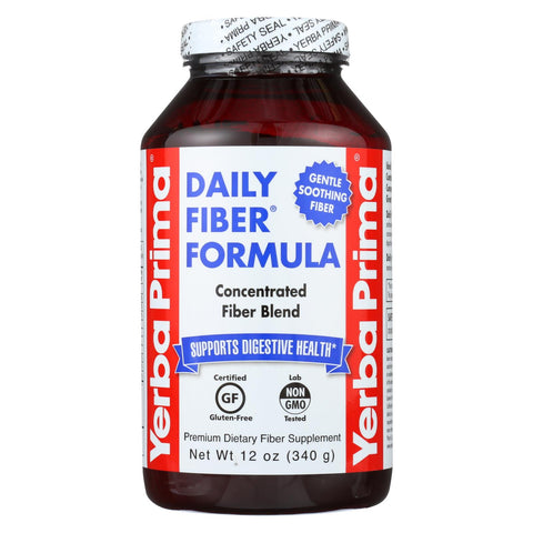 Yerba Prima Daily Fiber Formula - 12 Oz