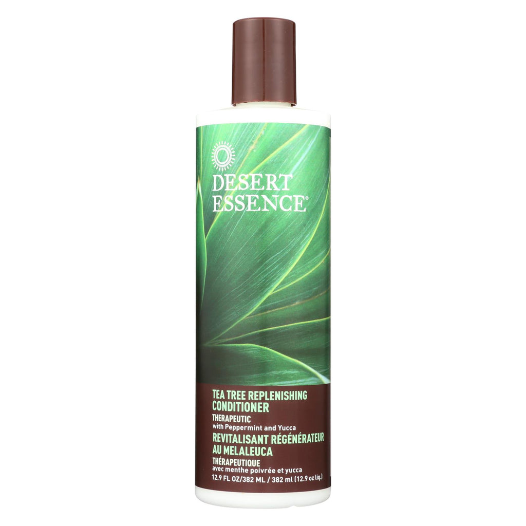 Desert Essence - Tea Tree Replenishing Conditioner Therapeutic - 12.9 Fl Oz