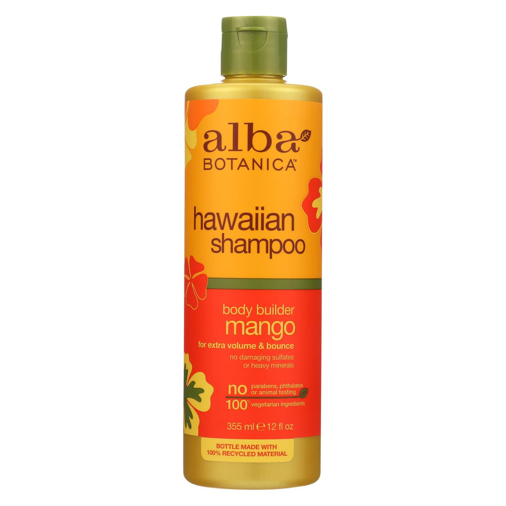 Alba Botanica - Hawaiian Hair Wash - Moisturizing Mango - 12 Fl Oz