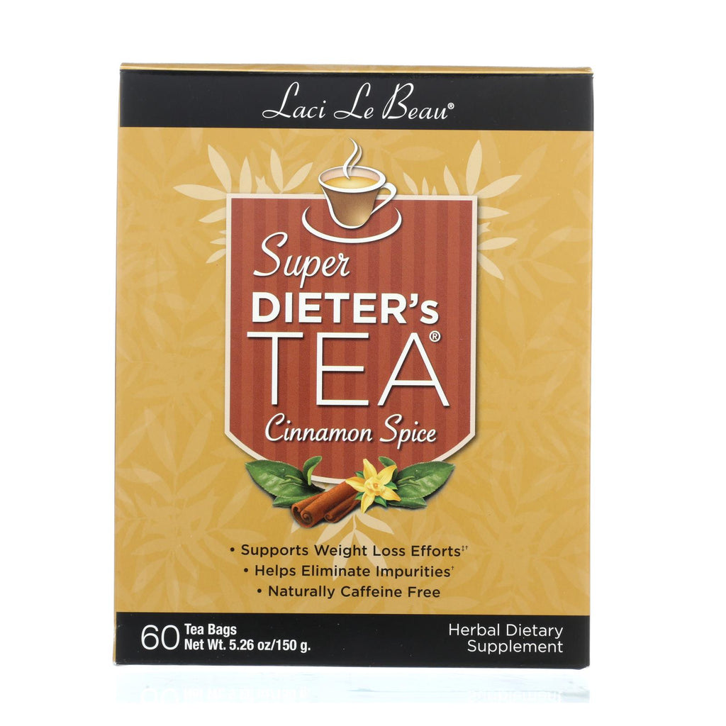 Laci Le Beau Super Dieter's Tea Cinnamon Spice - 60 Tea Bags