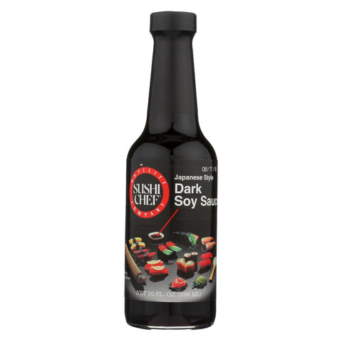 Sushi Chef Sauce - Soy - Dark - Case Of 6 - 10 Fl Oz