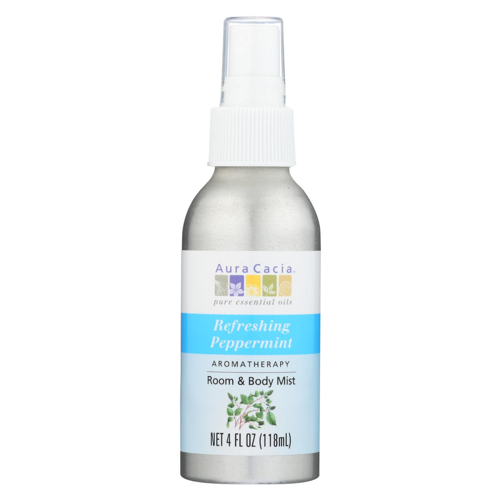 Aura Cacia - Aromatherapy Mist Peppermint Harvest - 4 Fl Oz